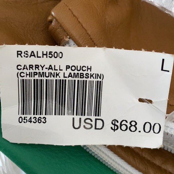 American Apparel Slouched Leather Clutch - Picture 9 of 9